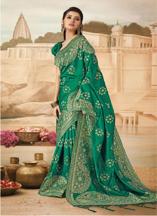 Ynf Regalia Silk Designer Party Wear Sarees Catalog
